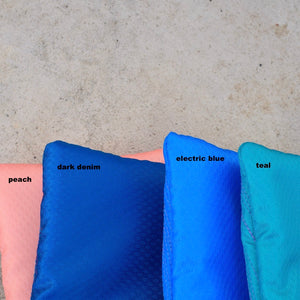 neck pouches: assorted colours