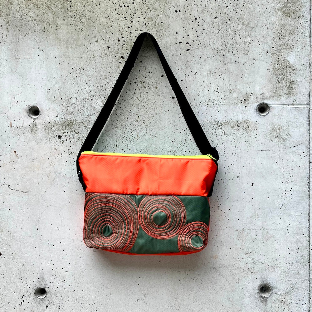micro bag: orange/army green (23-46)