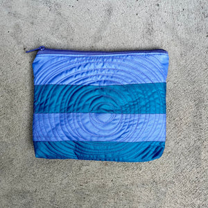 zippered pouch: patchwork