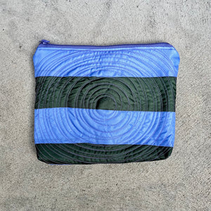 zippered pouch: patchwork