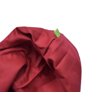 dinner bag: black with red