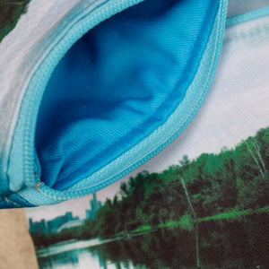 mini zippered pouches: toronto skyline