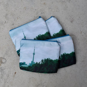 zippered pouch: toronto skyline SALE!