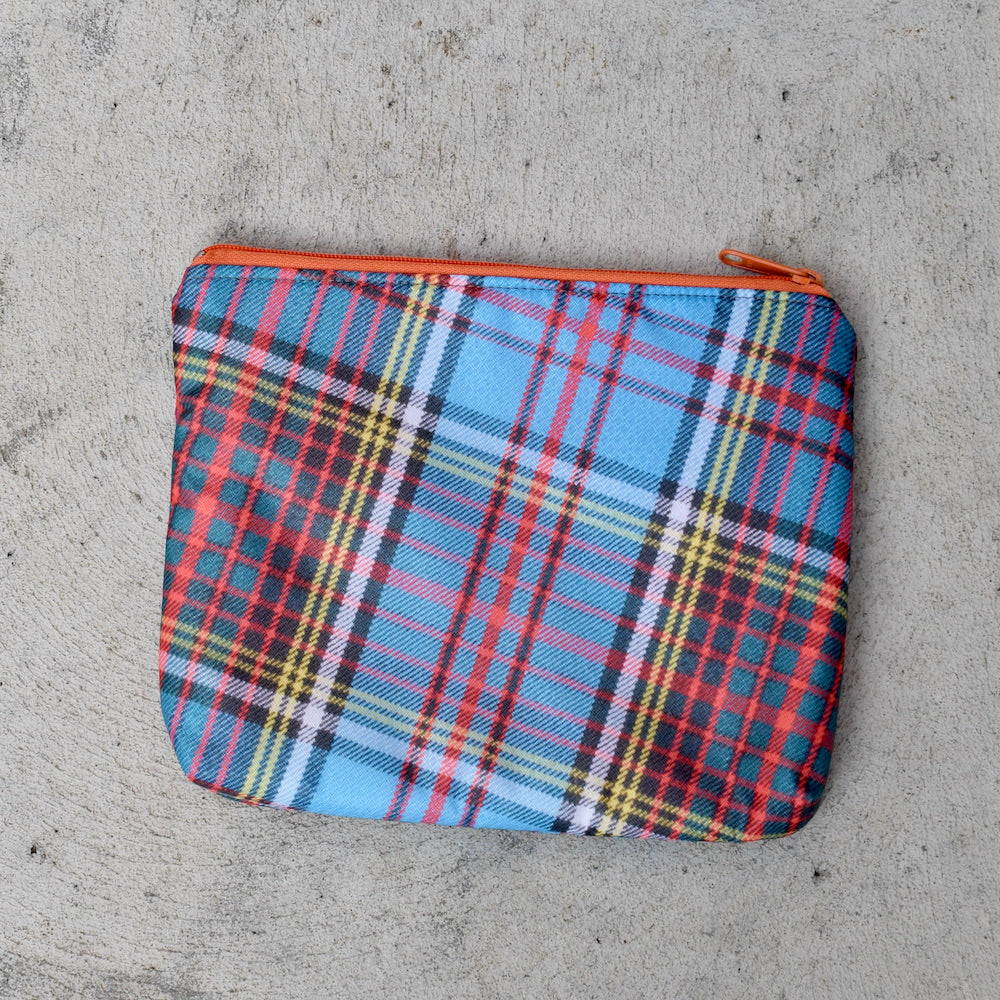 zippered pouch: anderson tartan SALE!