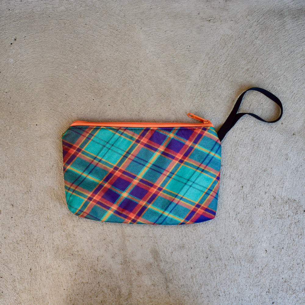 wristlet: antrim county tartan SALE!