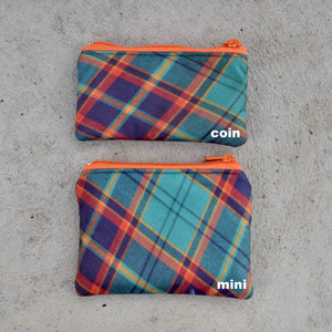 mini and coin zippered pouches: antrim county SALE!