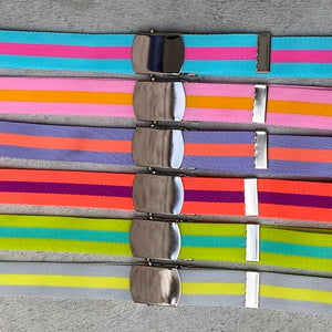 belts:  available in 6 awesome colours!