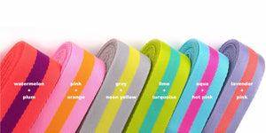 belts:  available in 6 awesome colours!